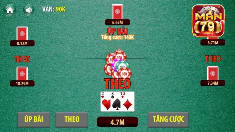 Người chơi có đa dạng tuỳ chọn tố cược phù hợp với chiến lược cá nhân của từng bet thủ
