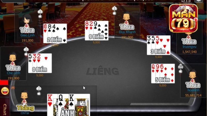 Game thủ có thể sử dụng phiên bản Liêng online của Man79 để chơi trò này bất cứ khi nào