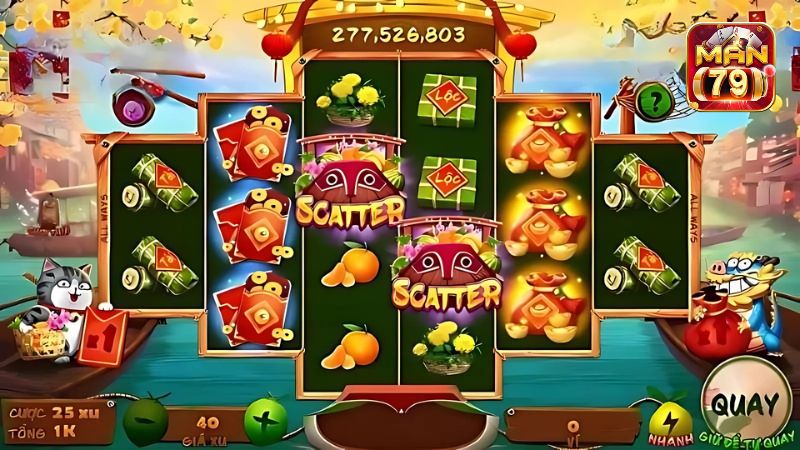 Game slot lấy cảm hứng từ Tết cổ truyền Việt Nam
